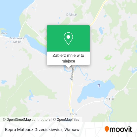 Mapa Bepro Mateusz Grzesiukiewicz