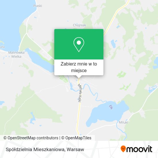 Mapa Spółdzielnia Mieszkaniowa