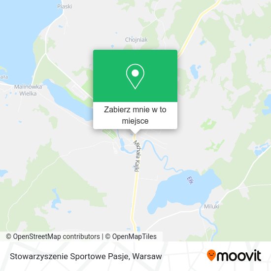 Mapa Stowarzyszenie Sportowe Pasje