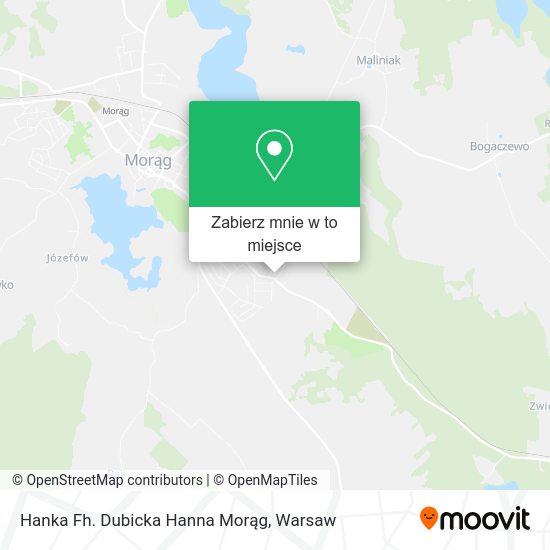 Mapa Hanka Fh. Dubicka Hanna Morąg