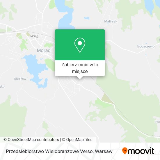 Mapa Przedsiebiorstwo Wielobranzowe Verso