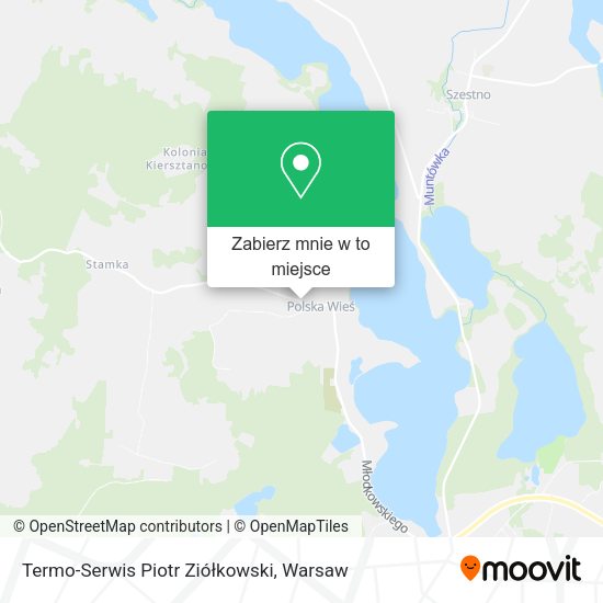 Mapa Termo-Serwis Piotr Ziółkowski