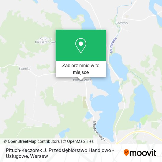 Mapa Pituch-Kaczorek J. Przedsiębiorstwo Handlowo - Usługowe