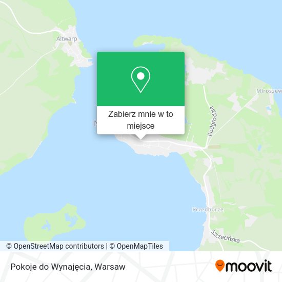 Mapa Pokoje do Wynajęcia