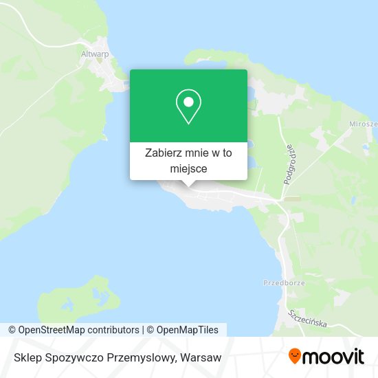 Mapa Sklep Spozywczo Przemyslowy