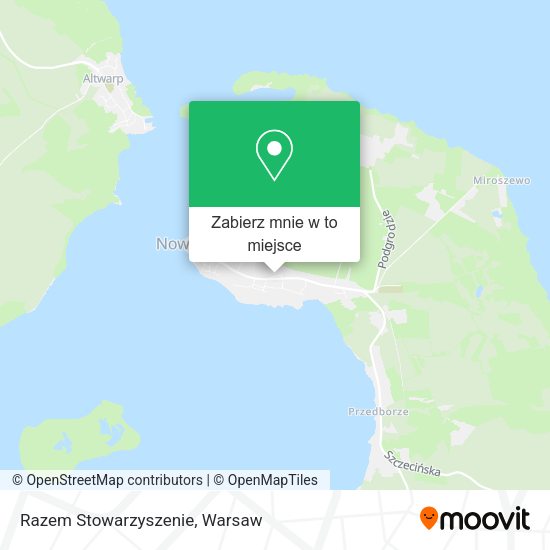 Mapa Razem Stowarzyszenie