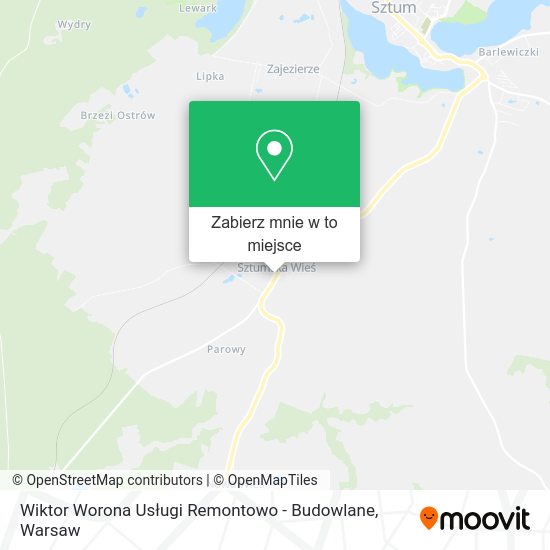 Mapa Wiktor Worona Usługi Remontowo - Budowlane