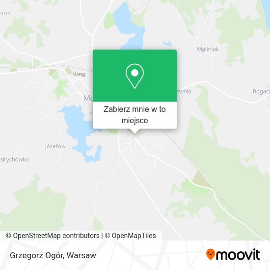 Mapa Grzegorz Ogór