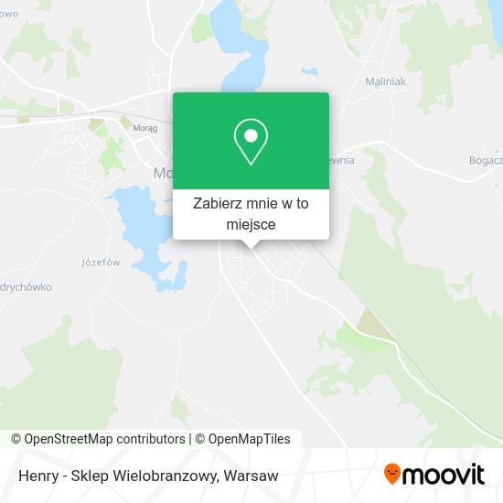 Mapa Henry - Sklep Wielobranzowy