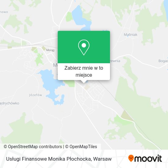 Mapa Usługi Finansowe Monika Płochocka