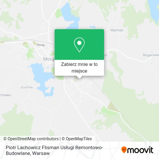 Mapa Piotr Lachowicz Flisman Usługi Remontowo-Budowlane