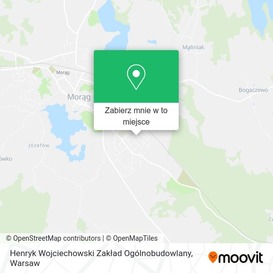 Mapa Henryk Wojciechowski Zakład Ogólnobudowlany