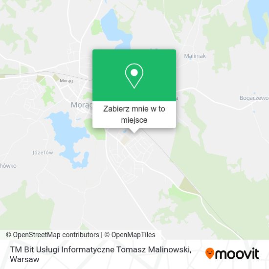 Mapa TM Bit Usługi Informatyczne Tomasz Malinowski