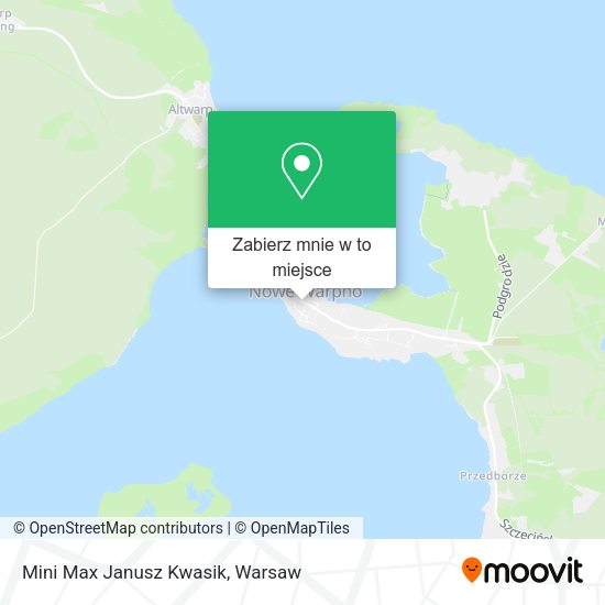 Mapa Mini Max Janusz Kwasik