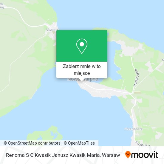 Mapa Renoma S C Kwasik Janusz Kwasik Maria