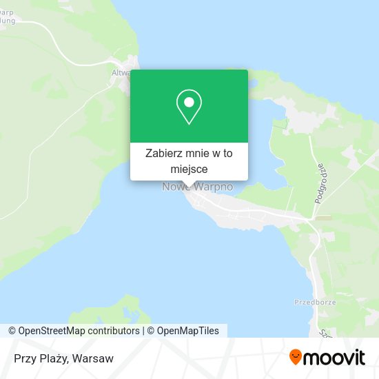 Mapa Przy Plaży