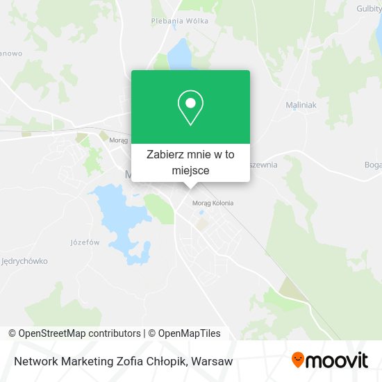 Mapa Network Marketing Zofia Chłopik