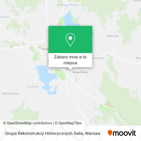 Mapa Grupa Rekonstrukcji Historycznych Salla