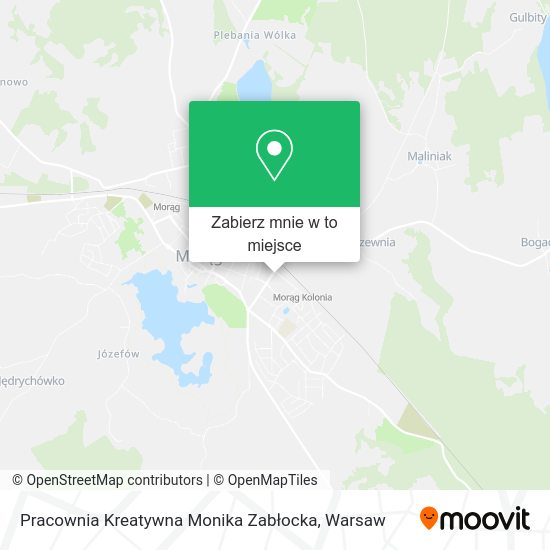 Mapa Pracownia Kreatywna Monika Zabłocka