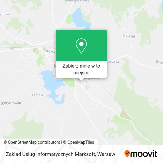 Mapa Zaklad Uslug Informatycznych Marksoft