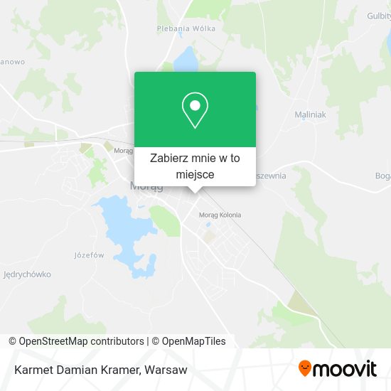 Mapa Karmet Damian Kramer