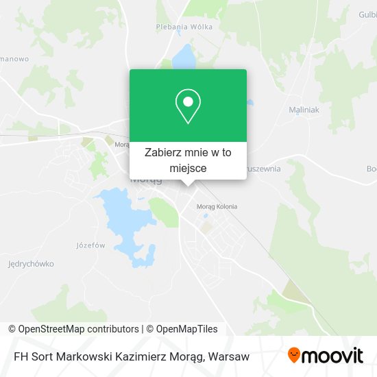 Mapa FH Sort Markowski Kazimierz Morąg