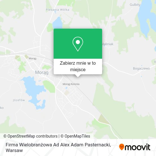 Mapa Firma Wielobranżowa Ad Alex Adam Pasternacki