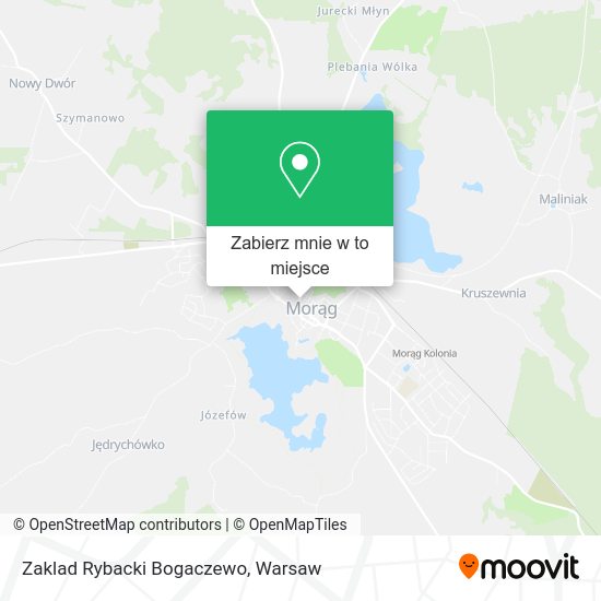 Mapa Zaklad Rybacki Bogaczewo