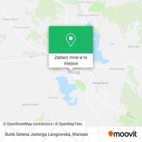 Mapa Butik Selena Jadwiga Langowska