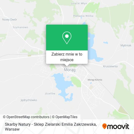 Mapa Skarby Natury - Sklep Zielarski Emilia Zakrzewska