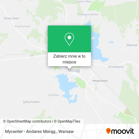 Mapa Mycenter - Andarex Morąg.