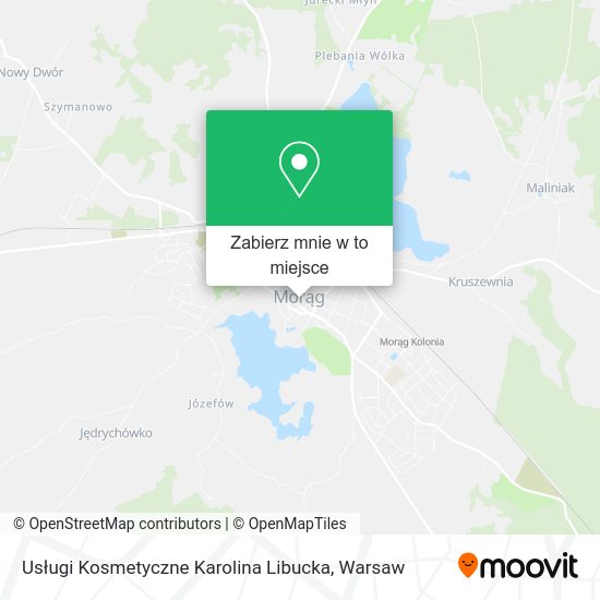 Mapa Usługi Kosmetyczne Karolina Libucka