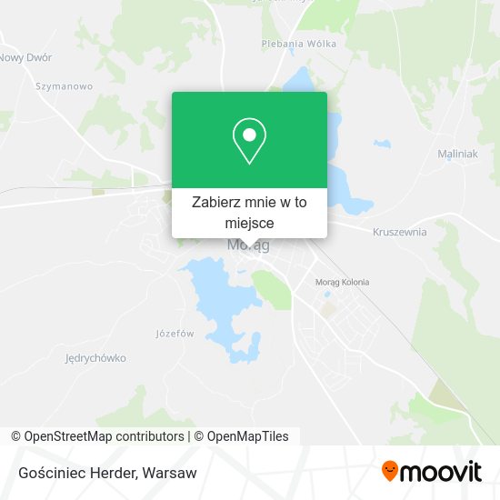 Mapa Gościniec Herder