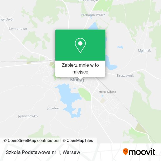 Mapa Szkoła Podstawowa nr 1