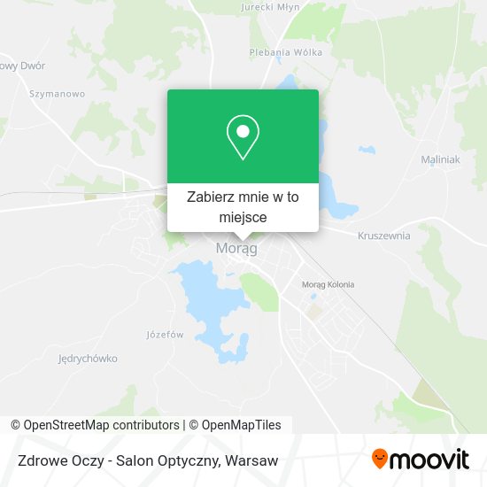 Mapa Zdrowe Oczy - Salon Optyczny