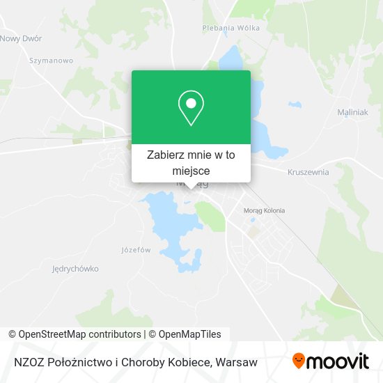 Mapa NZOZ Położnictwo i Choroby Kobiece