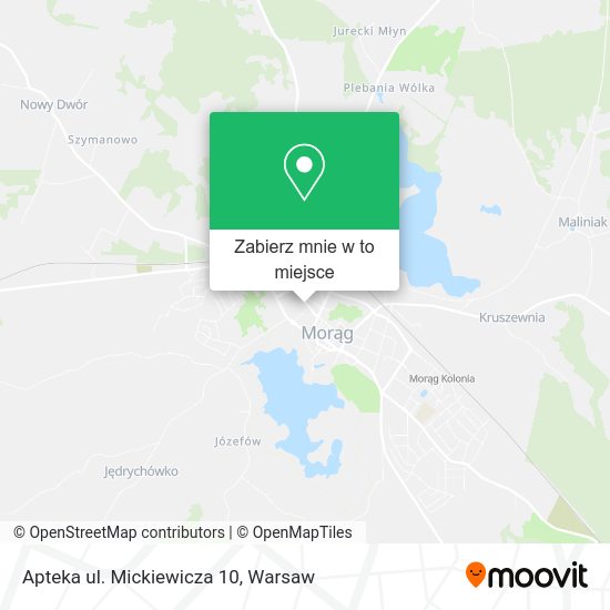 Mapa Apteka ul. Mickiewicza 10