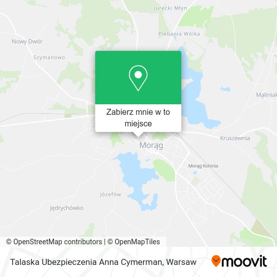 Mapa Talaska Ubezpieczenia Anna Cymerman