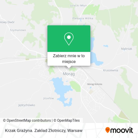 Mapa Krzak Grażyna. Zakład Złotniczy