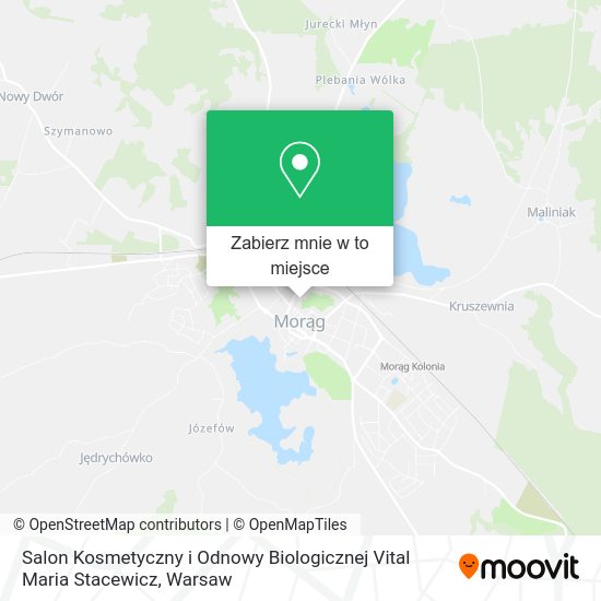 Mapa Salon Kosmetyczny i Odnowy Biologicznej Vital Maria Stacewicz