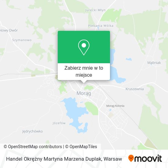 Mapa Handel Okrężny Martyna Marzena Duplak