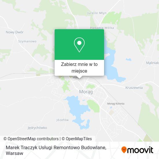 Mapa Marek Traczyk Usługi Remontowo Budowlane