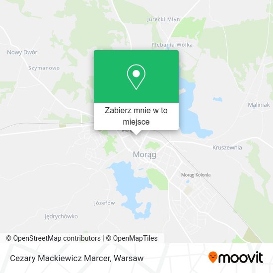 Mapa Cezary Mackiewicz Marcer