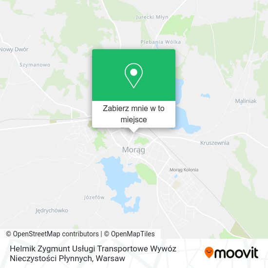 Mapa Helmik Zygmunt Usługi Transportowe Wywóz Nieczystości Płynnych