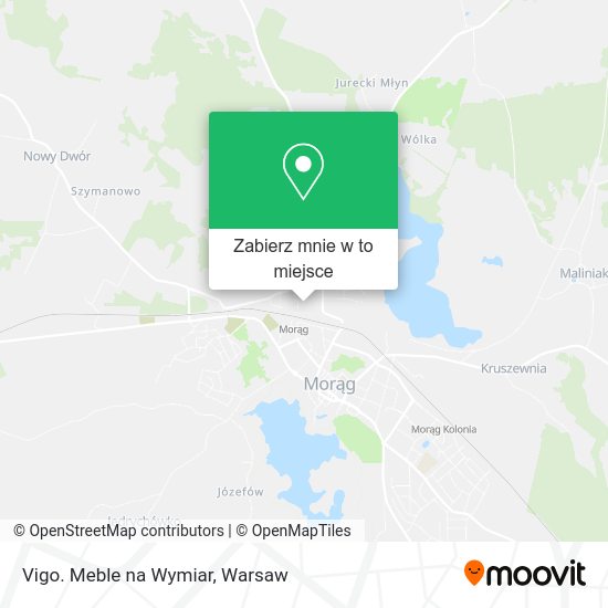 Mapa Vigo. Meble na Wymiar