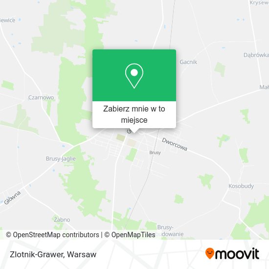 Mapa Zlotnik-Grawer