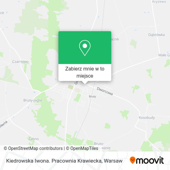 Mapa Kiedrowska Iwona. Pracownia Krawiecka