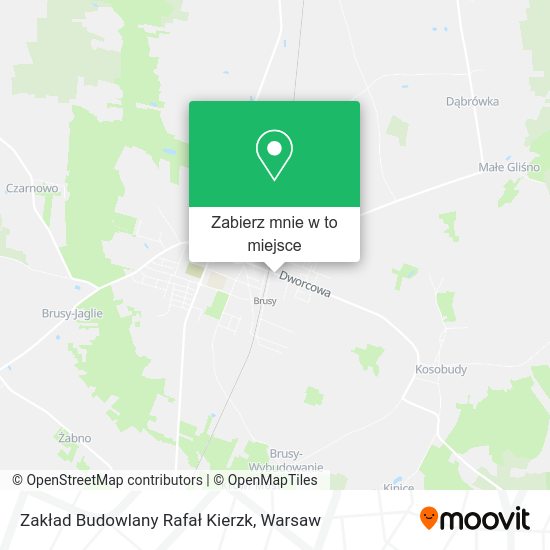 Mapa Zakład Budowlany Rafał Kierzk