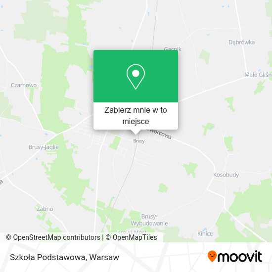 Mapa Szkoła Podstawowa