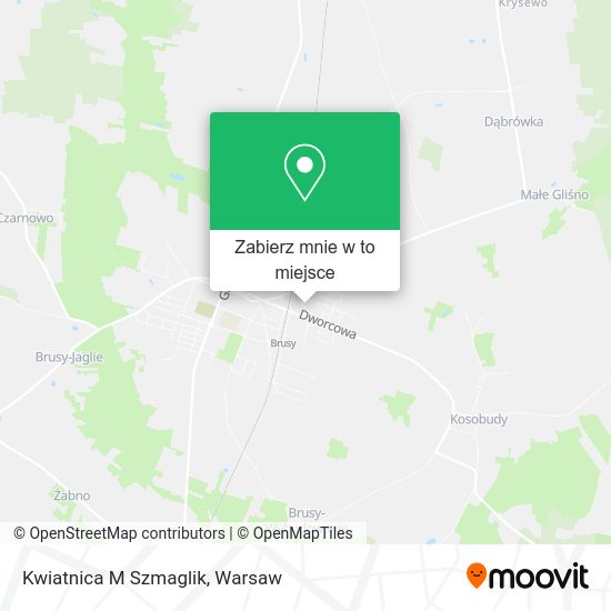 Mapa Kwiatnica M Szmaglik